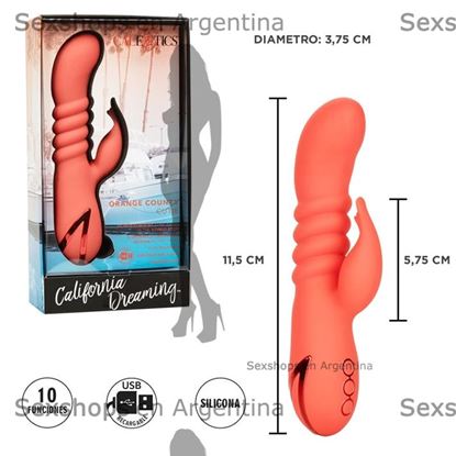 Vibrador estimulador PREMIUM California Dreaming